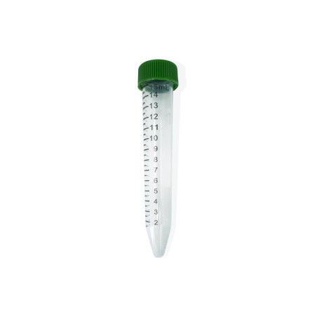 TUBOS PARA CENTRÍFUGA 15 ML, CÓNICO, PP, ESTÉRIL, LIBRE DE ADNASA/ARNASA - 20 X 25 UN