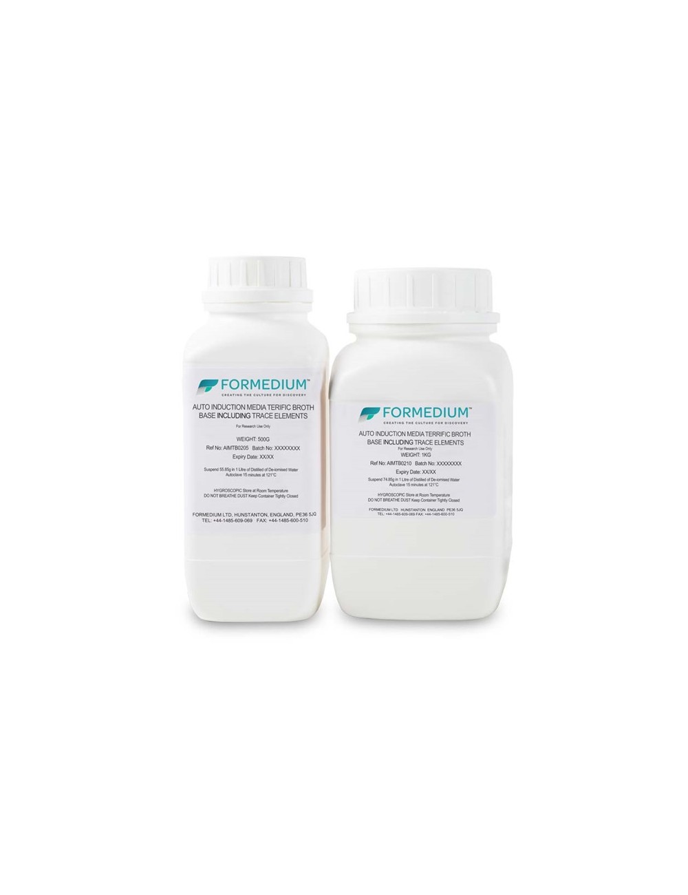 Base de caldo de cultivo AIM-Terrific con oligoelementos