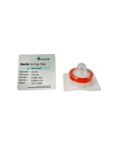 Syringe Filter 0.22µm Cell.Ac. (Sterile)
