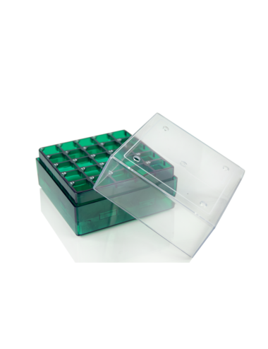 25-Place Cryogenic Storage Box, Green