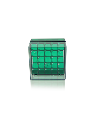 25-Place Cryogenic Storage Box, Green