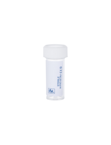 Recipiente Bijou de 7 ml, etiquetado (estéril) -  700 unidades