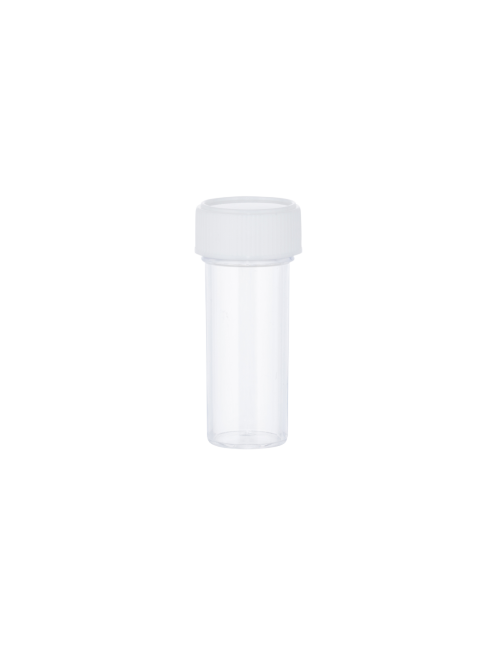 Recipiente Bijou de poliestireno de 7 ml, sin etiquetar -