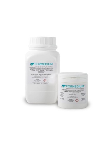 Medio VL6 con glucosa libre de componentes animales para cultivo celular