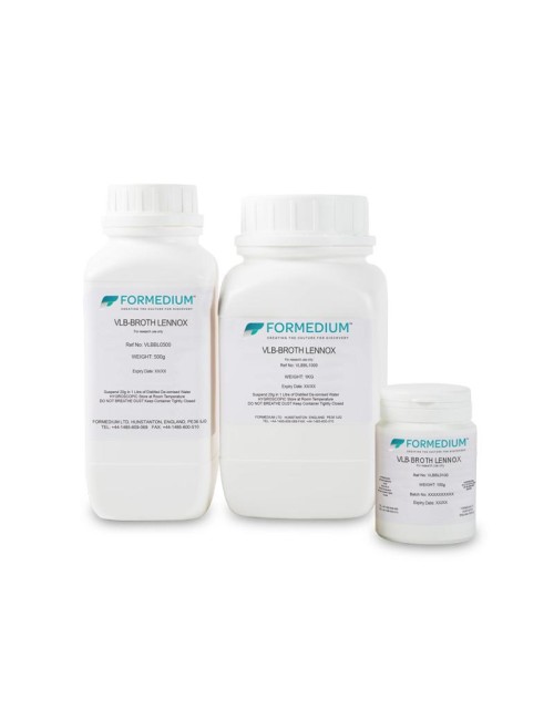 VLB Broth Lennox vegetal para cultivo de E. coli