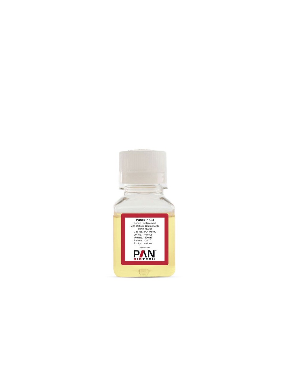 Sustituto de Suero Definido Panexin CD para Cultivo Celular – Libre de Componentes Animales -