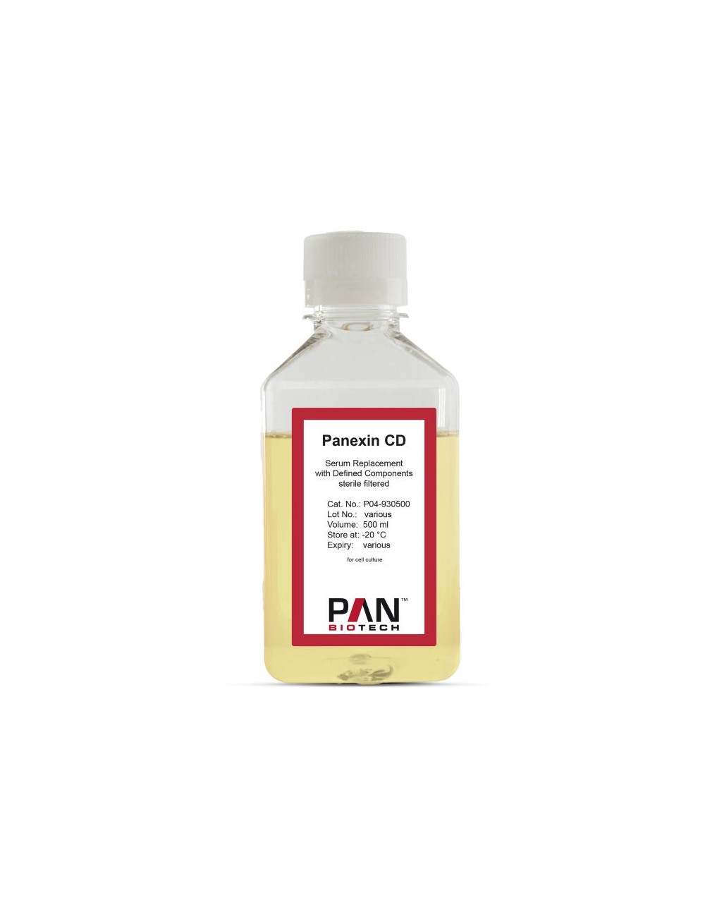 Panexin CD, Serum Replacement with Defined Components (500 ml)