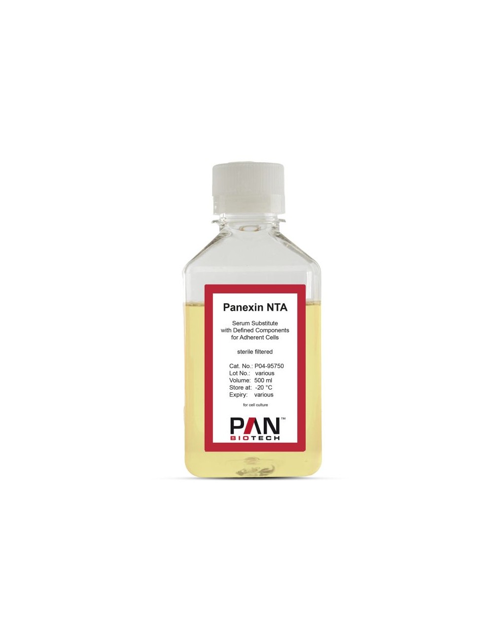 Sustituto de Suero Definido Panexin NTA para Cultivo de Células Adherentes – Alta Versatilidad 500 ml