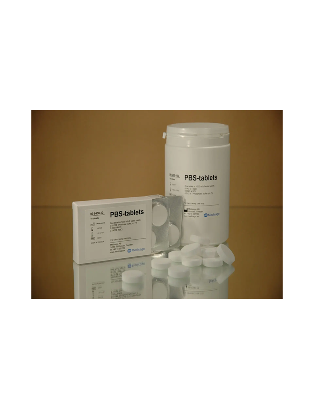 Solución salina tamponada con fosfato (PBS) pH 7.4    1000 ml