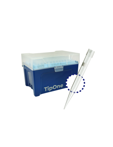 Punta con filtro TipOne® de 1.000 µl, incolora, en gradilla (estéril)