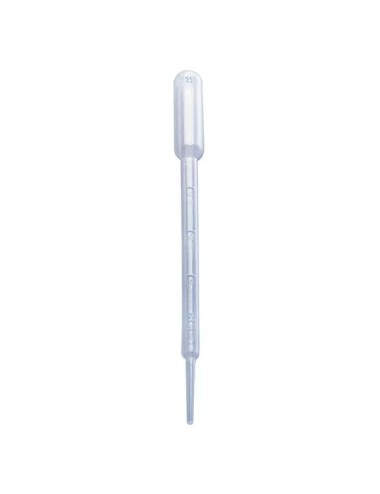 PIPETA PASTEUR PLÁSTICO 3mL  500 Unidades