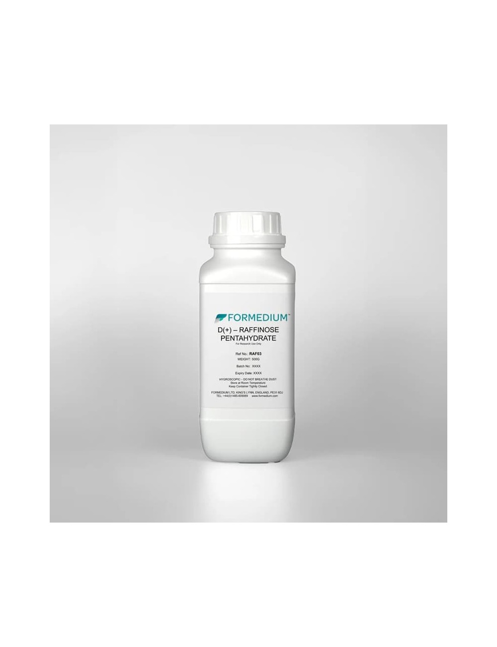 D (+) - Raffinose Pentahydrate - 500 gram
