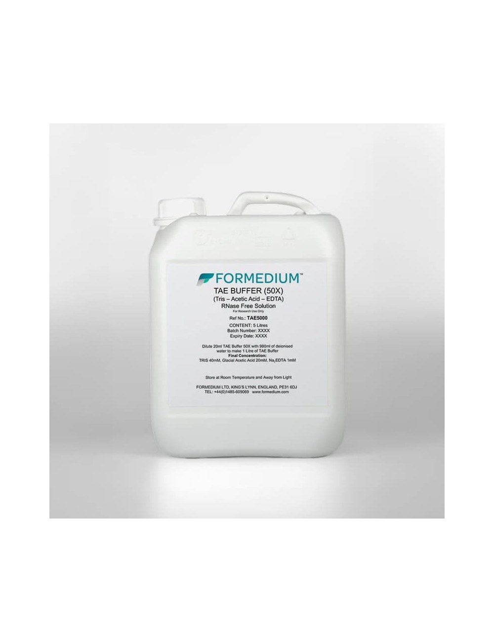 TAE Buffer 50X - 5L
