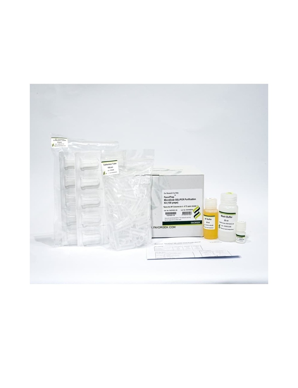 FavorPrep™ MicroElute GEL/PCR Purification Kit permite aislar