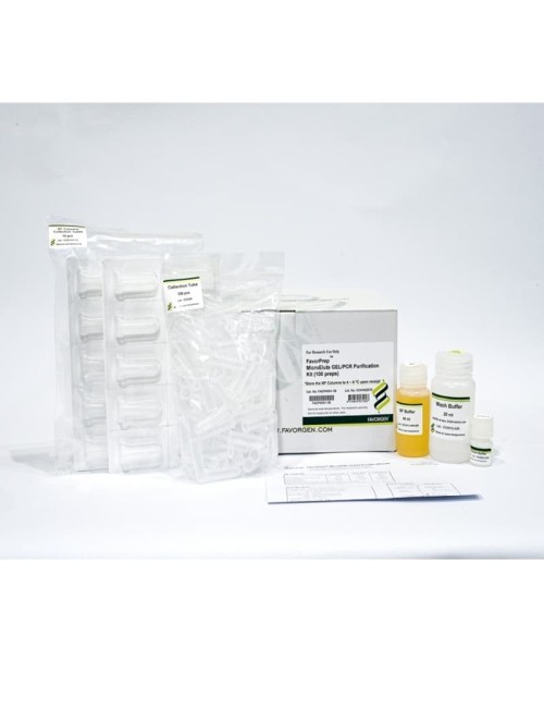 FavorPrep™ MicroElute GEL/PCR Purification Kit permite aislar