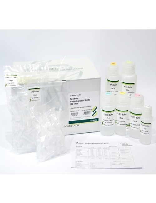 Favorprep Plasmid Fast Extraction Mini Kit   - 300 preps