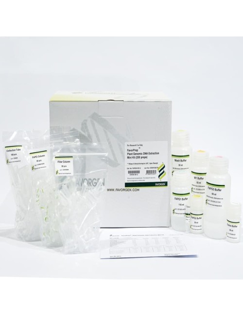 Favorprep Plant Genomic DNA Extraction Mini Kit  - 200 preps