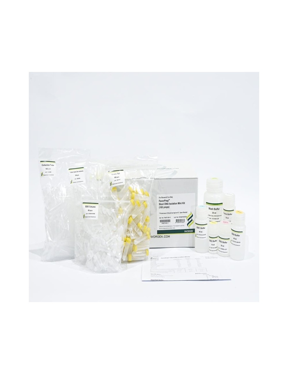 Favorprep Stool DNA Isolation Mini Kit  - 100 preps