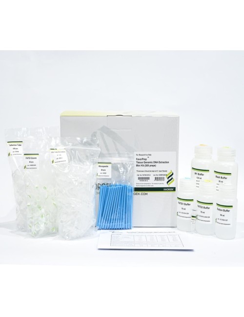 Favorprep Tissue Genomic DNA Extraction Mini Kit  - 300 preps