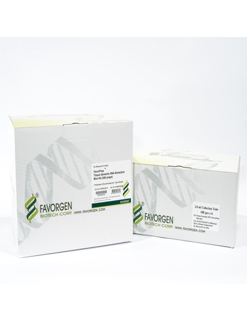 Favorprep Tissue Genomic DNA Extraction Mini Kit  - 50 preps