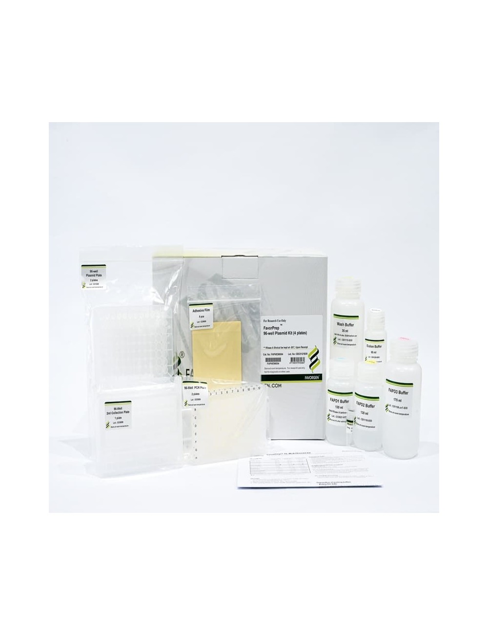 Favorprep Plasmid Extraction 96-Well Kit  - 4 plates