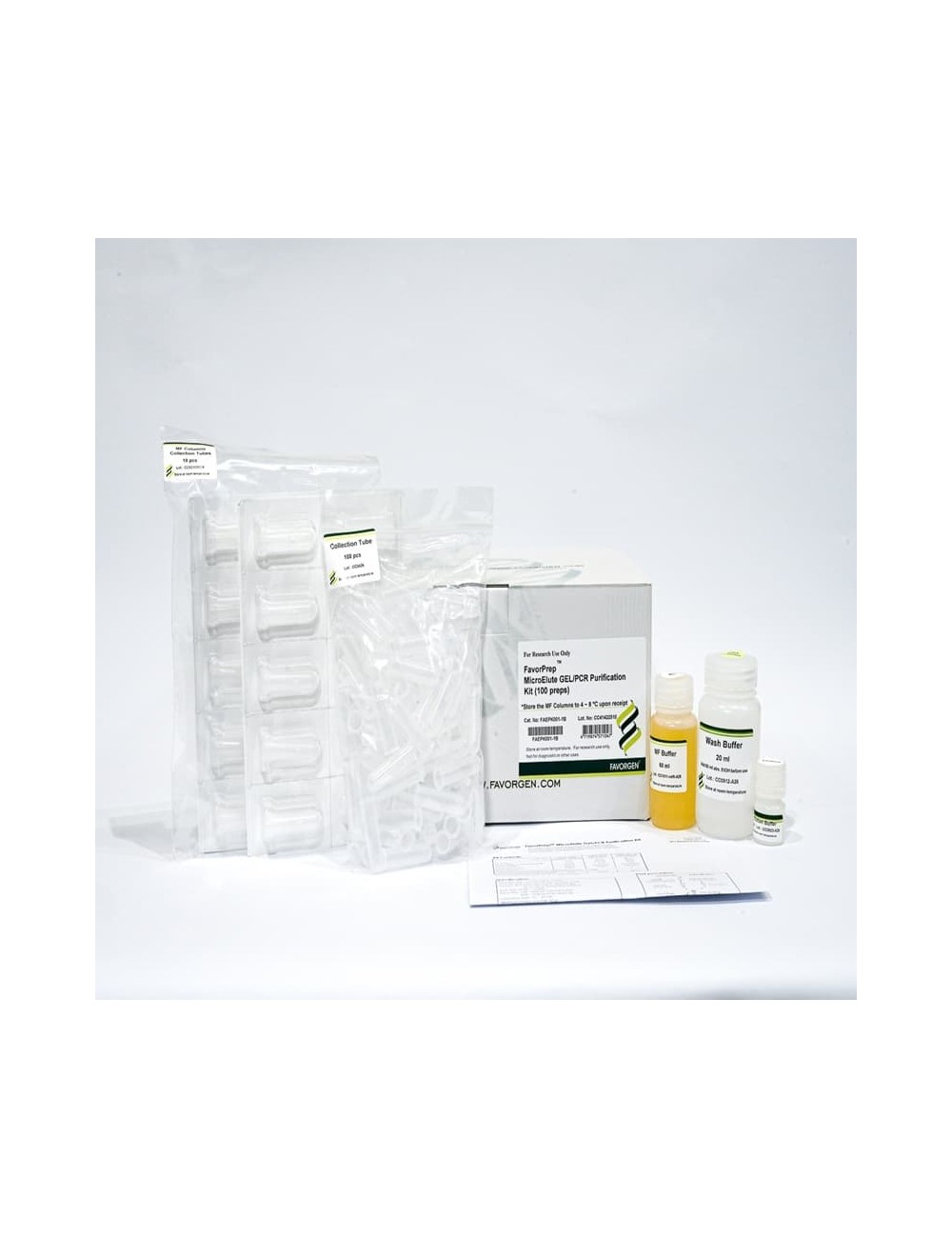 Favorprep Gel/PCR Purification Micro Kit  - 100 preps