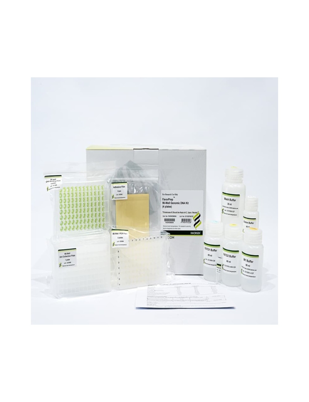 Favorprep Tissue Genomic DNA Extraction 96-Well Kit  - 1 plate