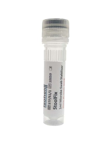 50 x StoolFix tubes using 2ml screw cap tubes pre-filled with 1ml StoolFix stabilization buffer