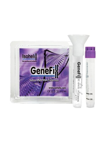 50 x GFX Saliva Collectors (Includes funnel, tube filled with 1ml stabilization buffer, cap & instruction manual)