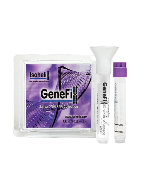 50 x GFX Saliva Collectors (Includes funnel, tube filled with 1ml stabilization buffer, cap & instruction manual)