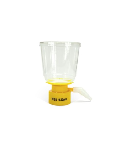Unidad de filtración para boca de botella, solo embudo, 0,22 µm, 250 ml (estéril)
24 Unidades