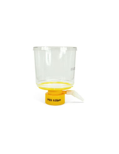 Unidad de filtración para boca de botella, solo embudo, 0,22 µm, 500 ml (estéril)
24 Unidades