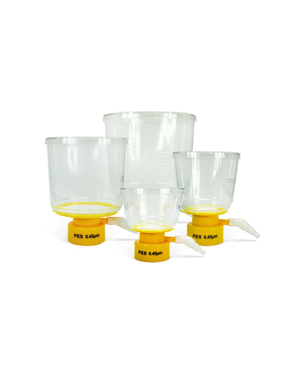 Unidad de filtración para boca de botella, solo embudo, 0,45 µm, 250 ml (estéril)
24 Unidades