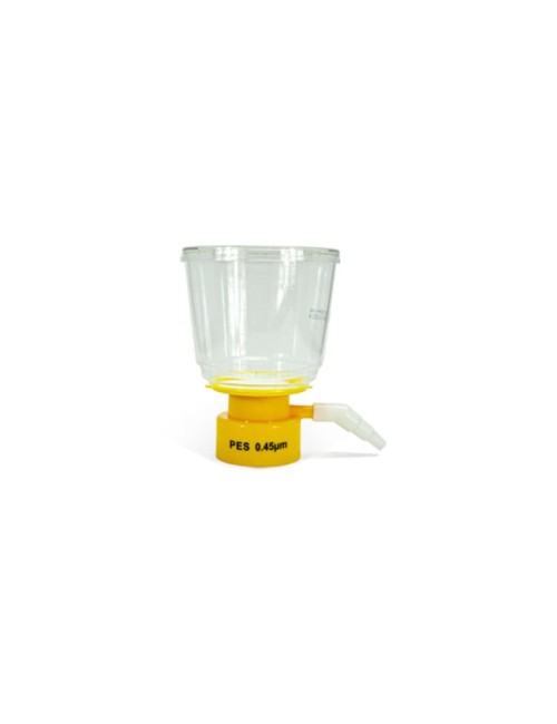 Unidad de filtración para boca de botella, solo embudo, 0,45 µm, 250 ml (estéril)
24 Unidades