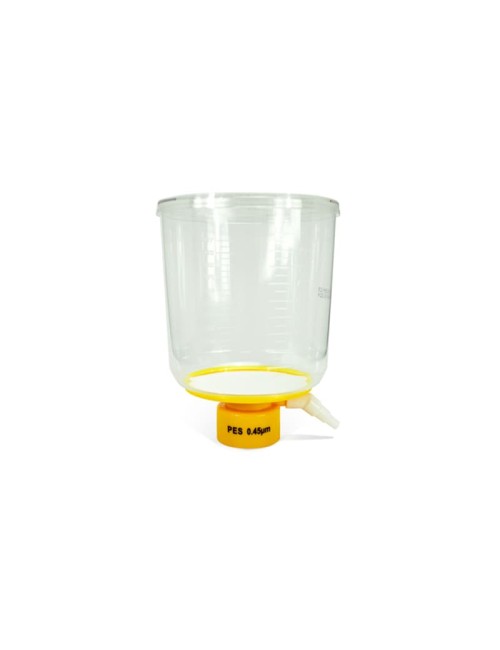 Unidad de filtración para boca de botella, solo embudo, 0,45 µm, 1000 ml (estéril)
24 Unidades