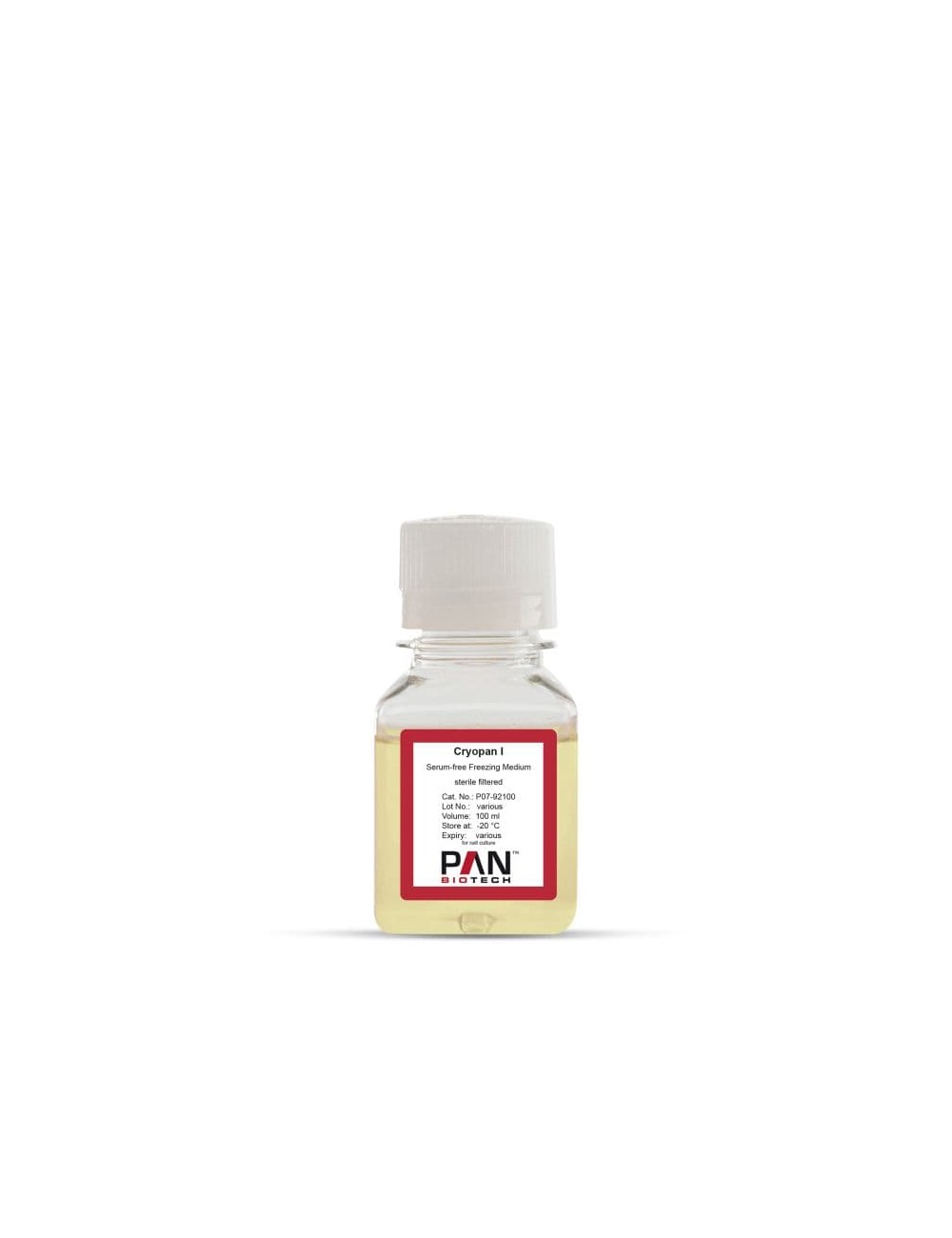 Cryopan I, medio de congelación sin suero (100 ml)