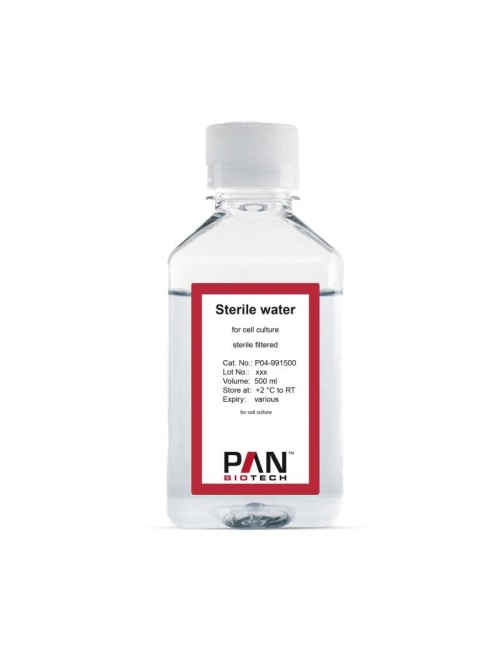 Sterile water. for cell culture