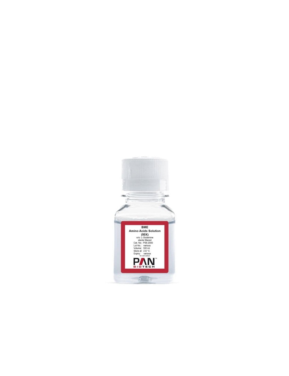 Solución de BME (50x) sin L-glutamina (100 ml)