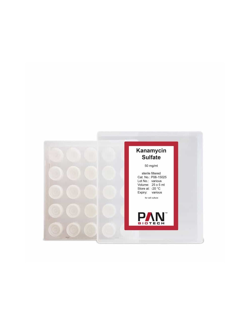 Kanamycin  sulfate, 50 mg/ml