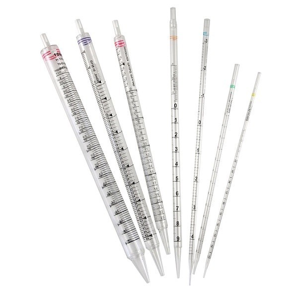 10ml, Pipeta serológica, ind. wrapped, ST, 200 pipetas