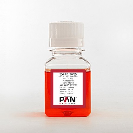 Trypsin 0,25 %EDTA 0,02 %,...