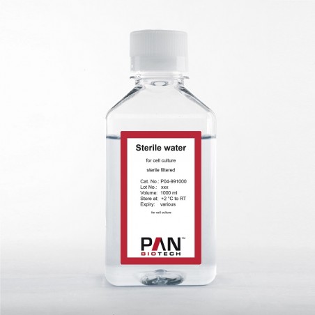 Sterile water. for cell...