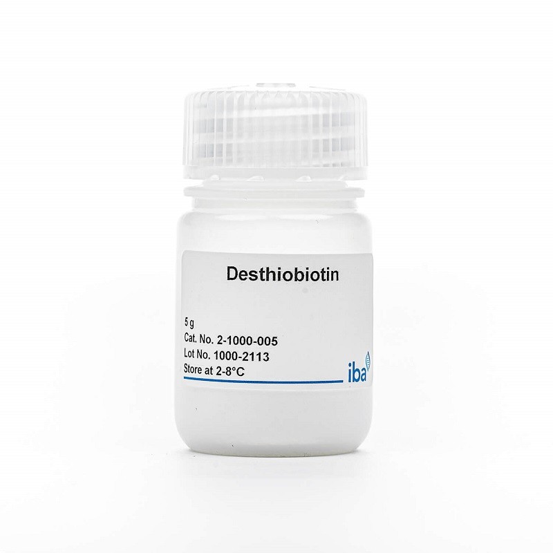 Desthiobiotin en para la preparación del tampón de elución Strep-Tactin®