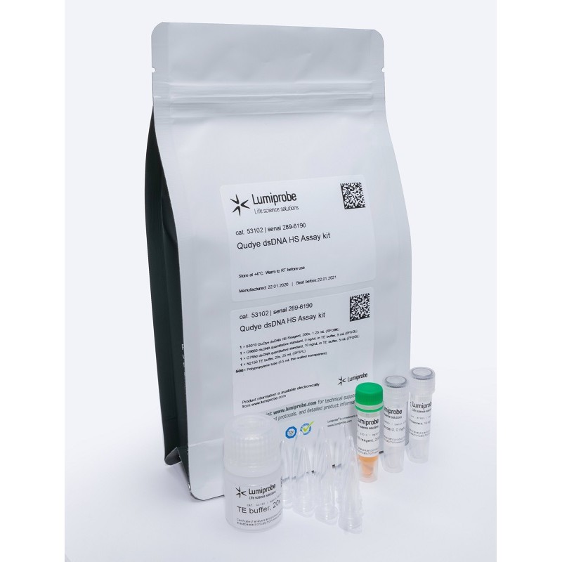 Kit para la cuantificación de ADN 100 Pruebas con tubos